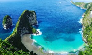 obyek wisata Kelingking Beach Nusa Penida Tour